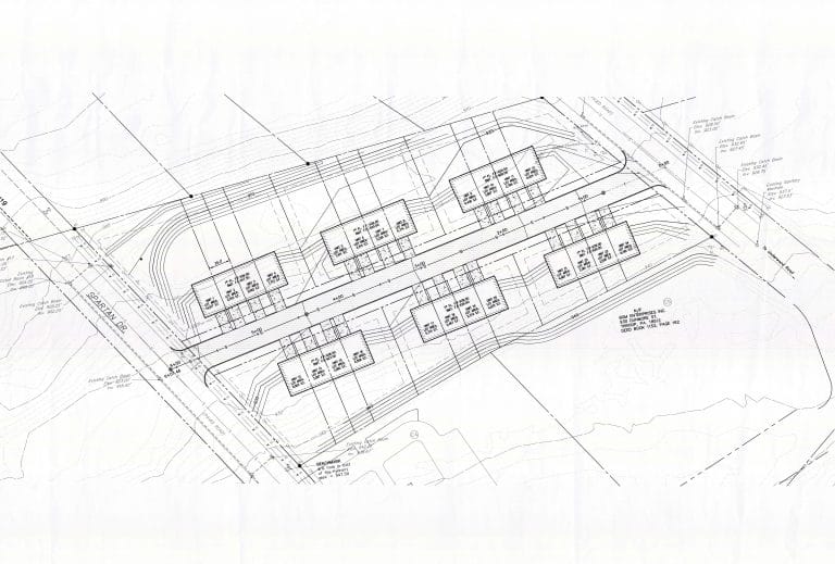 townhouse site plan